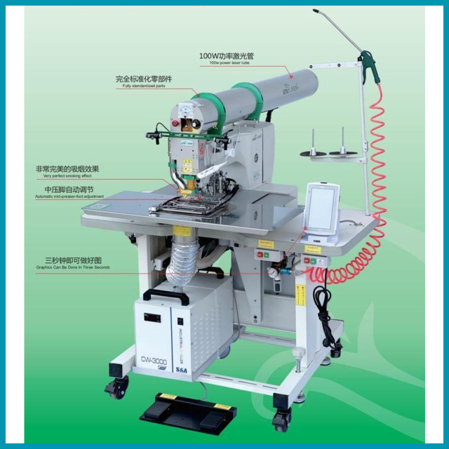 laser bag opener machine